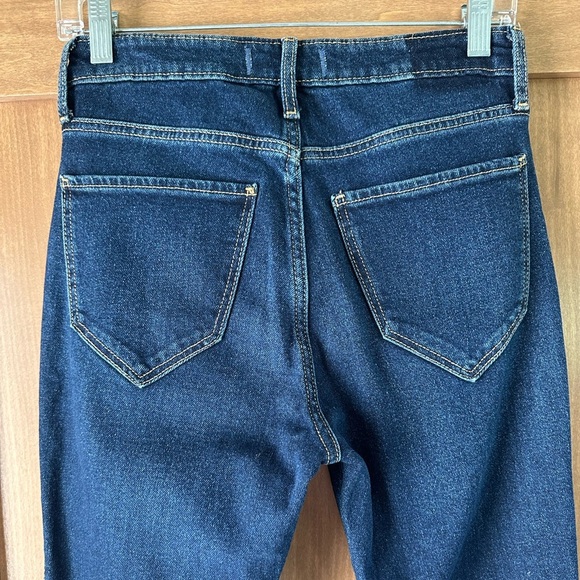 NWT Abercrombie & Fitch High Rise Vintage Flare Jeans Dark Wash size‎ 4R / 27​ - Picture 9 of 15
